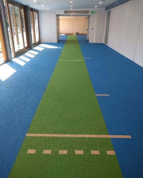 indoor gym wet pour surfacing