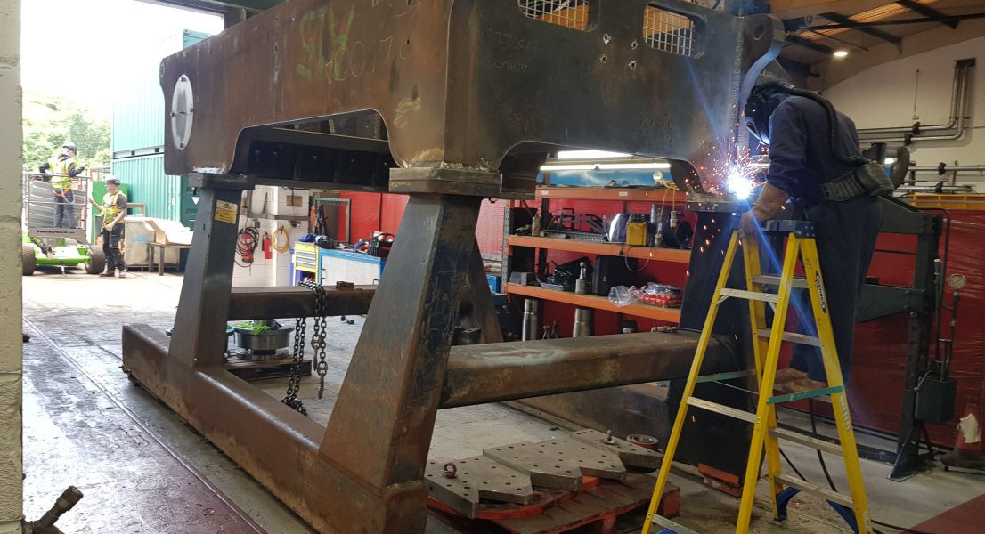 conica installs new tyre shredding machine