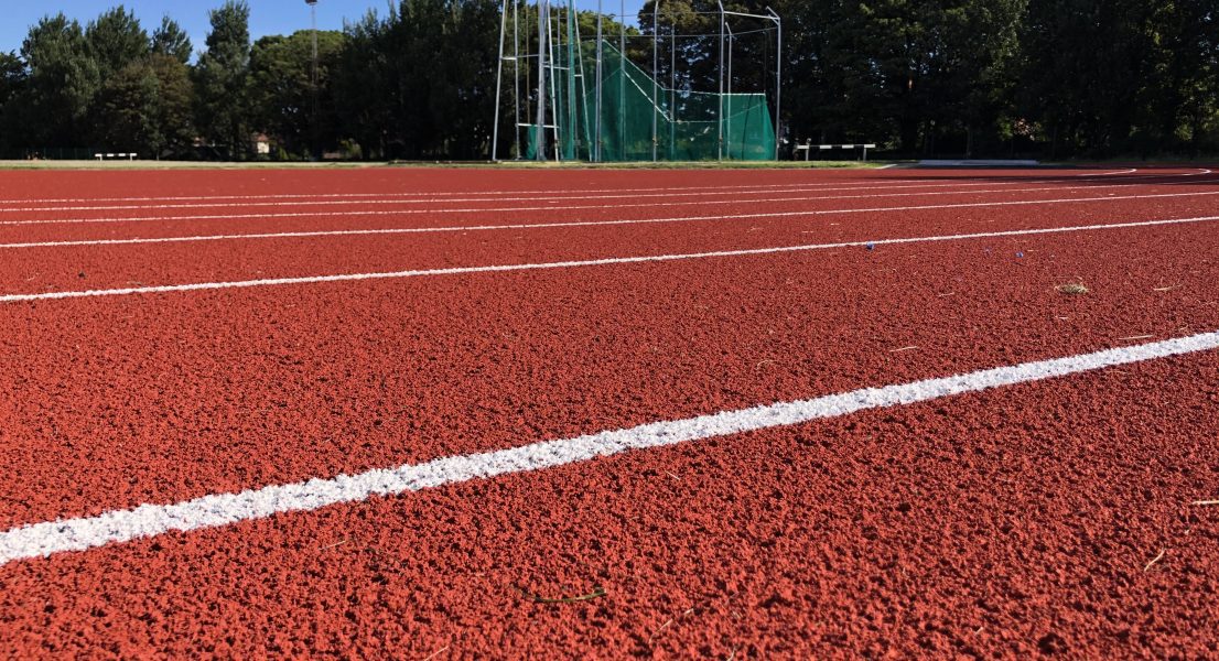 CONIPUR SP sports surfacing at Whitley Bay Athletics Track